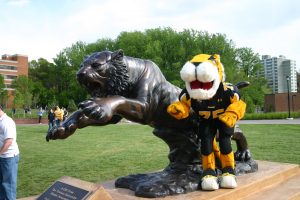 Towson University Leaping Tiger 10ft long