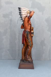 General Cigar Promotion 6ft Cigar Store Indian Completed 3