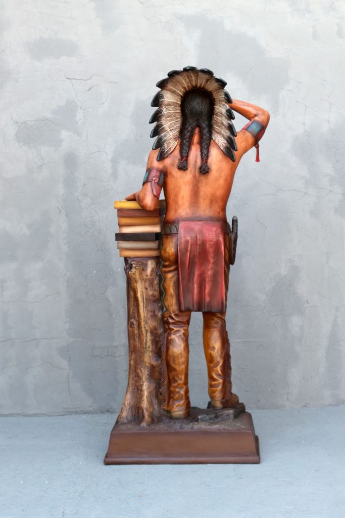 General Cigar Promotion 6ft Cigar Store Indian Completed 4